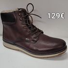 KUVA M102 RIEKER 129€ kokoja 41,42,43,44,45,46,47 -vedenpitävä Rieker-Tex, pehmeää, laadukasta nahkaa, -lämmin vuori, nauhat+vetoketju, -pitävä kumipohja, -pehmustettu, sisäpohja. HUOM. Hieman pientä kokoa, ota kokoa suurempi, kuin normaalisti. Sisäpohjan pituus: 41=26,4cm 42=27,0cm 43=27,6cm 44=28,3cm 45=29,0cm 46=29,7cm 47=30,4cm 