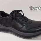 KUVA S111 G-Comfort Rolling Fitness Black Hinta 129€ kokoja 36,37,38,39,40,41,42  Vedenpitävä kalvo! -HUOM! Leveä lesti, reilusti leveyttä, rintavuutta ja myös varvaskorkeutta -nauhat+vetoketju, menee helposti jalkaan -laadukasta, pehmeää nahkaa -irroitettava pohjallinen -rullaava pohja, helpot kävellä, säästää polvia ja niveliä -Erittäin pitävä GRIP-ulkopohja pituudeltaan normaalikokoa Pohjallisen pituus: 36=24,0cm 37=24,6cm 38=25,2cm 39=25,8cm 40=26,4cm 41=27,0cm 42=27,6cm