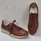 Kuva S112 ARA Osaka Cognac Hinta 139€ kokoja 4,5=37,5 5,5 =38,5  7=40,5 7,5=41 8=42 -pehmeää nahkaa -irroitettava, pehmeä HighSoft pohjallinen -nauhat+vetoketju -kumipohja Pohjallisen pituus: 4,5=37,5=24,2cm 6=39=25,4cm 6,5=40=25,8cm 7=40,5=26,2cm 7,5=41=26,6cm 8=42=27cm (normaalikokoa)