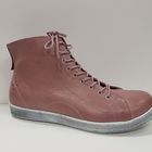 KUVA 19 ANDREA CONTI 99€ vanha roosa 99€ -kokoja 37,38,39,40  -päällinen laadukasta pehmeää nahkaa -myös vuori ja pehmustettu pohjallinen nahkaa -nauhat+vetoketju -pitävä kumipohja Normaali lesti, eli ota oma kokosi. Sisämitta: 36=23,7cm 37=24,3cm 38=24,9cm 39=25,5cm 40=26,1cm 41=26,7cm 42=27,3cm