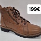 KUVA 26 NEW FEET Vaaleanruskea nilkkuri Hinta 199€ kokoja 38,39,40,41,42  38=25,2cm 39=25,8cm 40=26,4cm 41=27cm 42=27,6cm -nauhat+ 2 vetoketjua -tukeva ja pitävä kumipohja -irroitettava 6mm paksu pehmustettu pohjallinen -HUOM!! 100% hengittävä microkuituvuori, pitää jalan kuivana ja lämpimänä