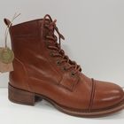 KUVA 8 TEN POINTS 189€ Pandora Cognac Koot 37,38,39,40, 42 -laadukasta nahkaa -nauhat+vetoketju -nahkavuori -kumipohja  MITTATAULUKKO, sisäpohjan mitta: 36=23,8cm, 37=24,4cm, 38=25,0cm, 39=25,6cm 40=26,2cm 41=26,8cm 42=27,4cm