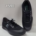 SIEVI Fly musta Hinta 159€ Kokoja 41,42,43,44,45,46  Sievi Fly Black on lenkkarityylinen, sporttinen ja lähes saumaton ammattilaisjalkine hengittävällä tekstiilipäällisellä. Joustopohjan rakenne auttaa ehkäisemään jalkoihin ja selkärankaan kohdistuvaa rasitusta Irrotettavat ja antibakteeriset Sievi Comfort-pohjalliset