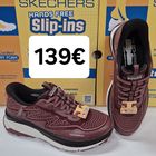 SKECHERS Slip-ins: Waterproof viininpunainen Hinta139€ kokoja 37,38,39,40,41  -Hands Free Slip-ins®+venykenauhat  -Skechers Breathe Easy Technology™ on ultrakevyt vuori, joka tarjoaa 100 % vedenpitävän suojan säilyttäen samalla maksimaalisen hengittävyyden -Joustava ulkopohja, jossa hyvä pito -Air-Cooled Memory Foam® -pehmustettu sisäpohja -HUOM! reilu mitoitus, ota numeroa pienempi,kuin normaalisti käytät