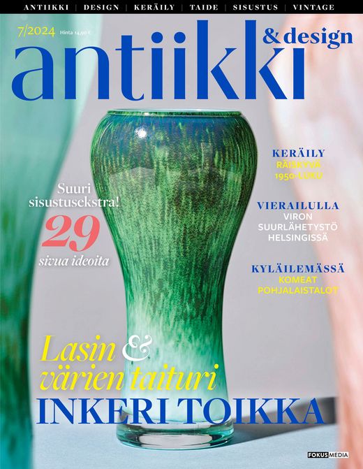 Antiikki ja Design -lehden kansi