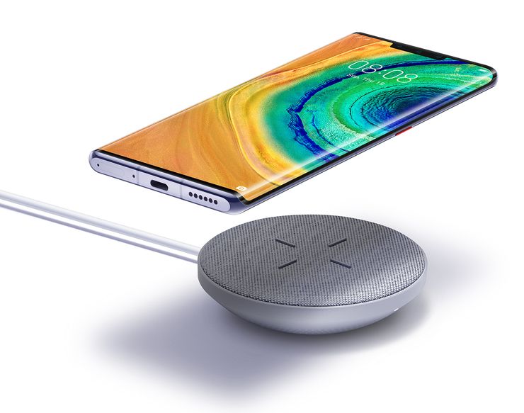 Huawei Mate 30 Pro ja Mate 30 tukevat 27 watin langatonta latausta.