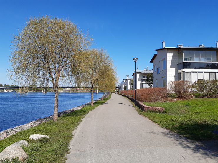 Pääkameran näkymä.