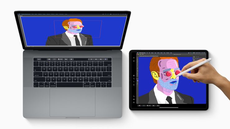 Uusi Sidecar-toiminto mahdollistaa iPadin käytön Macin lisänäyttönä.