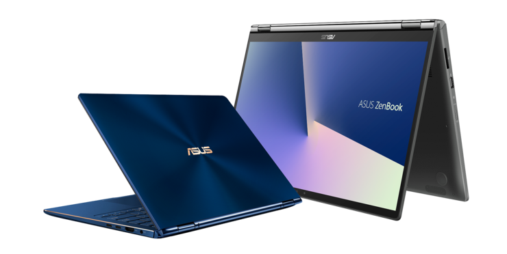 Asus ZenBook Flip 13 ja Flip 15.