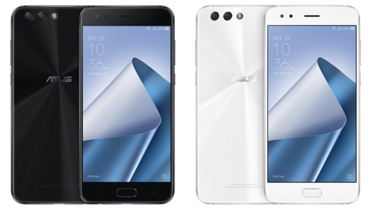 Asus ZenFone 4 on saatavana mustana tai valkoisena värivaihtoehtona.