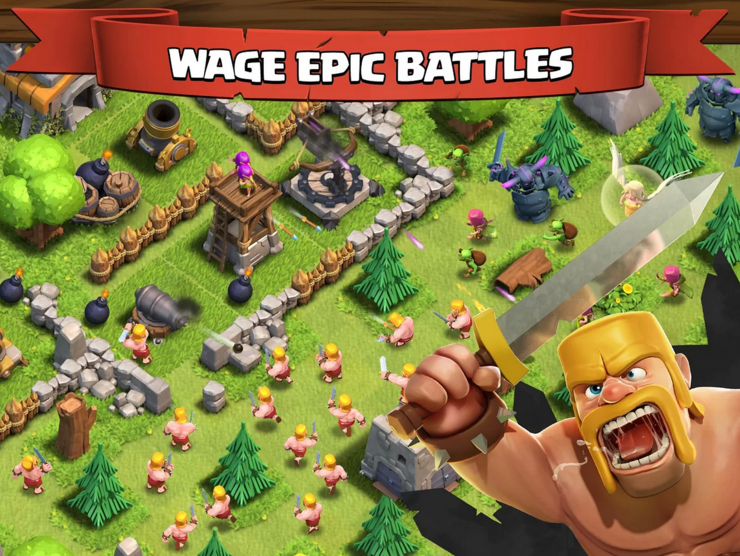 Supercellin Clash of Clans nousi vuosikymmenen eniten tuottaneeksi peliksi.