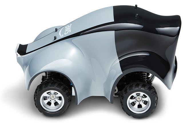 Itseohjautuva, koneoppimiseen perustuva AWS DeepRacer -miniauto.