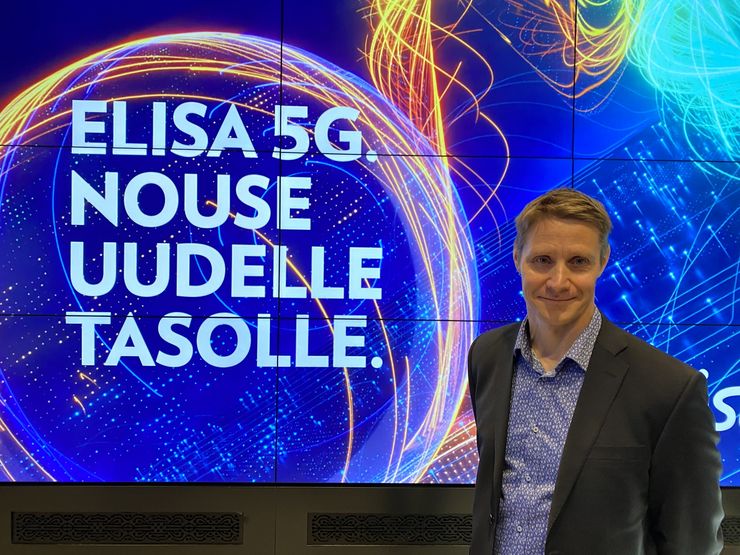 Elisan Sami Rajamäen mukaan 5G-verkossa tapahtuu kehitystä koko ajan.