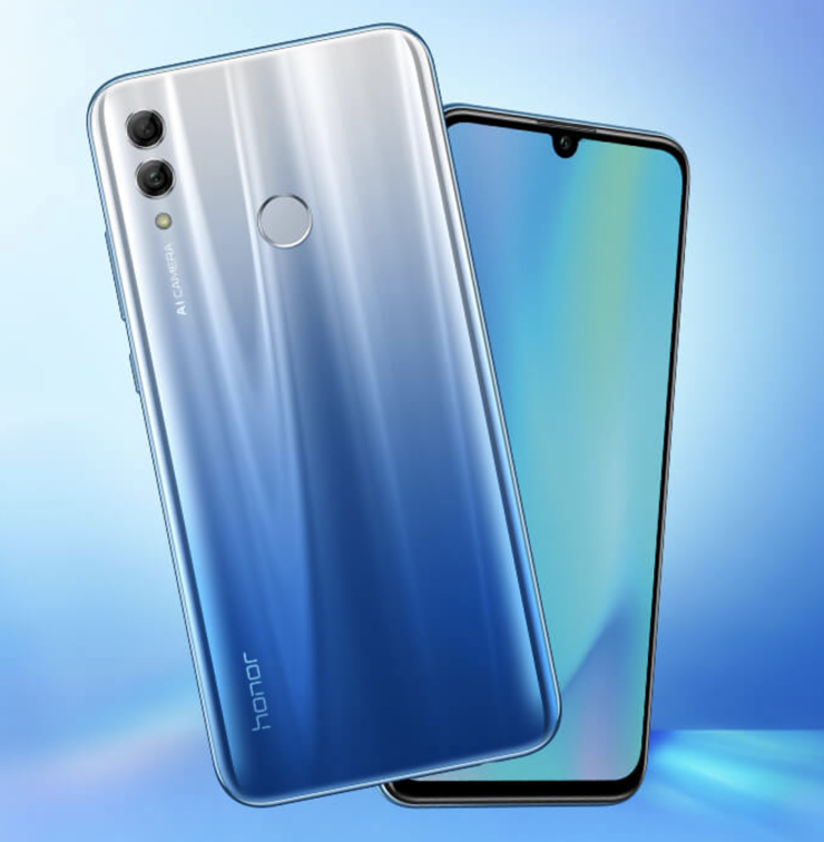 Honor 10 Lite tulee myyntiin muun muassa Sky Blue -liukuvärinä.