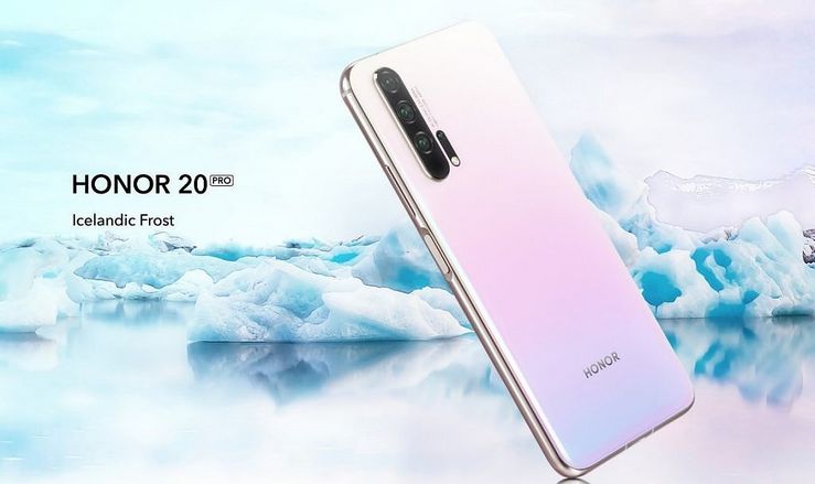 Honor 20 Pro Icelandic Frost.