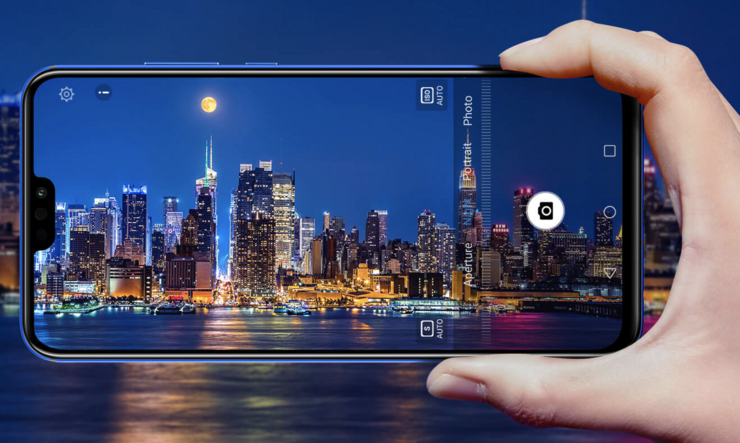 Honor 8X:n kamerasta löytyy myös tekoälyn voimin toimiva yökuvaustila.