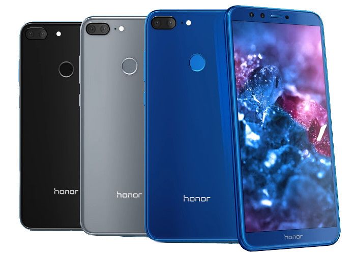 Hillitympien mustan ja harmaan ohella Honor 9 Liten värivaihtoehtona on myös pirteämpi sininen.