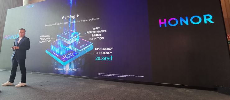 Tulevan päivityksen pitäisi parantaa pelisuorituskykyä Honor View20:ssä.