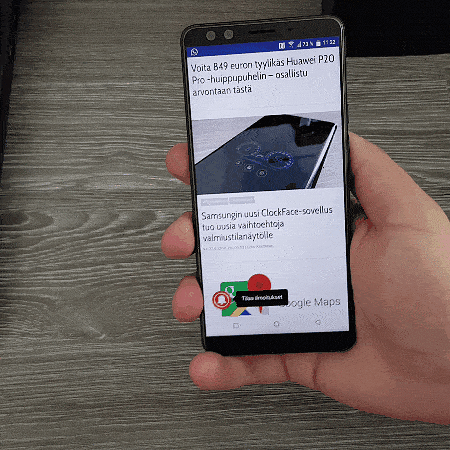 Näin HTC:n Smart Rotate toimii.