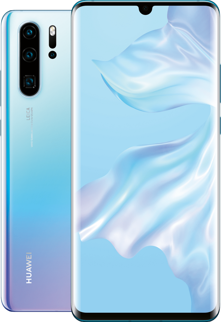 Huawei P30 Pro, kristalli.