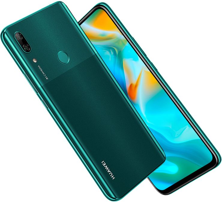 Huawei P Smart Z Emerald Green -värissä.