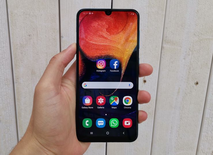 Samsung Galaxy A50.