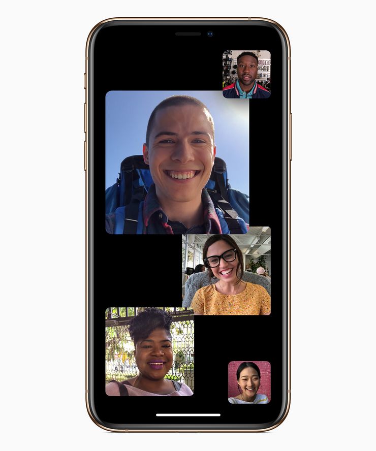 iOS 12.1 tuo FaceTime-ryhmäpuhelut.