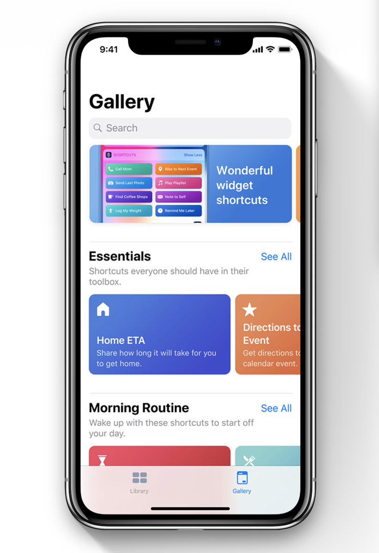 iOS 12:n myötä tarjolle tulee myös uusi Oikotiet-sovellus.