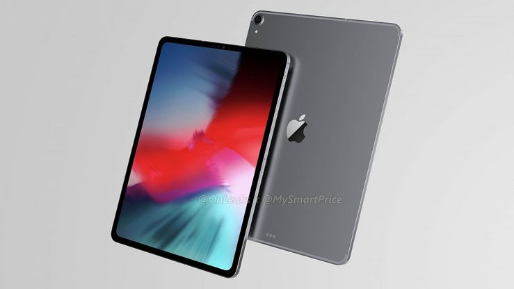 12,9 tuuman iPad Pron mahdollinen uusi design OnLeaksin aiemmin yhdessä MySmartPricen kanssa julkaisemassa kuvassa.