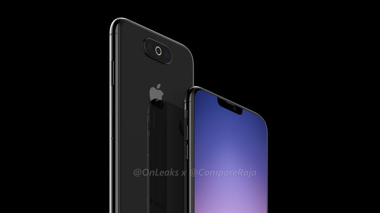 OnLeaksin yhdessä CompareRaja-sivuston kanssa julkaisema mallinnos toisesta mahdollisesta iPhonesta.