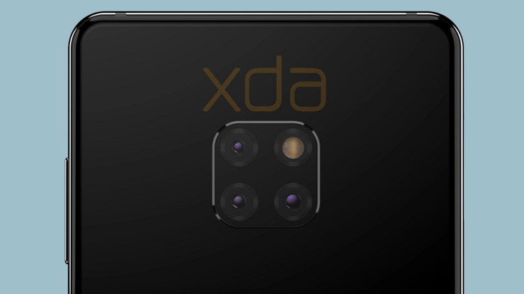 Mate 20:n kolmoistakakamera.