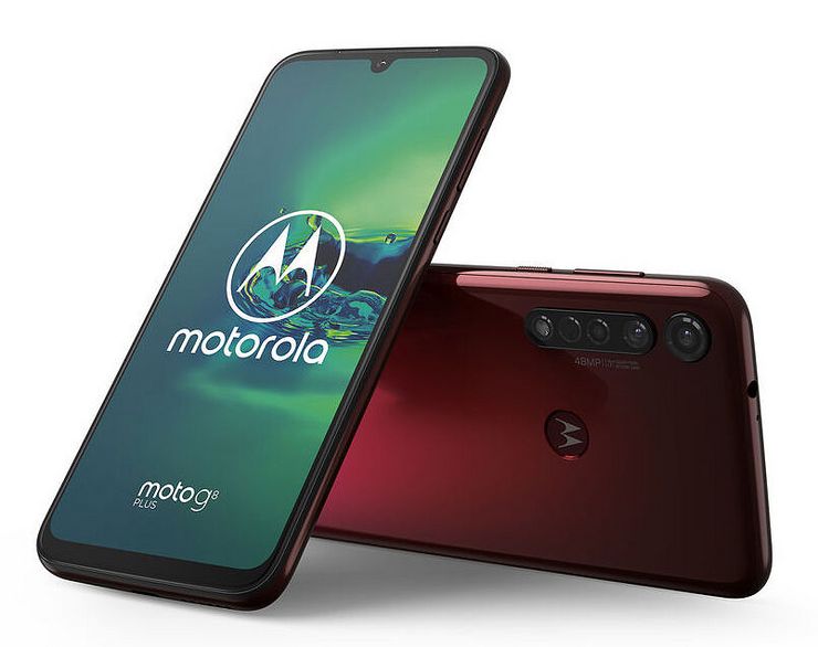 Moto G8 Plus, Crystal Pink.
