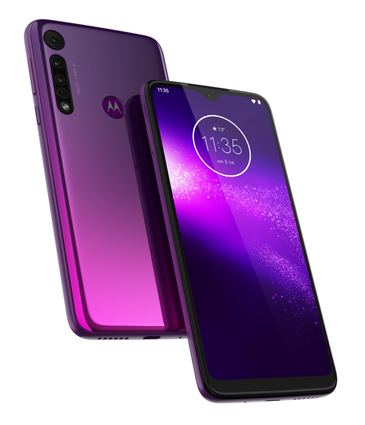 Motorola One Macro, Ultra Violet.