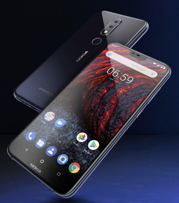 Nokia 6.1 Plus.