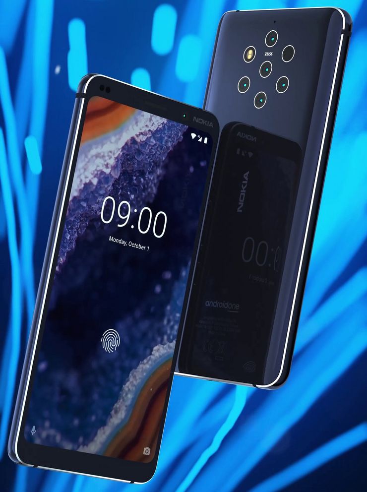 Nokia 9 PureView. Evan Blassin vuotama lehdistökuva.