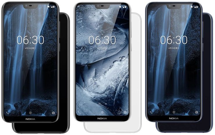 Nokia X6:n värivaihtoehdot.