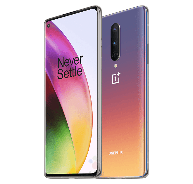 OnePlus 8 Glow-liukuvärinä. Kuva: Roland Quandt / WinFuture.de.