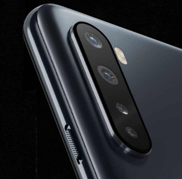 OnePlus Nordissa on neljä takakameraa.