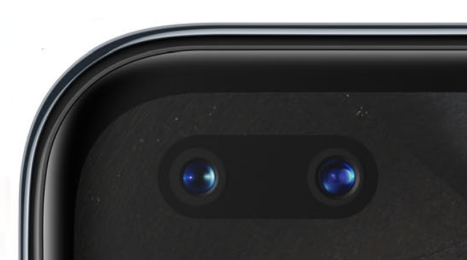 OnePlus Nordissa on 32 megapikselin etukameran lisäksi toinen, 105 asteen laajakulmalinssillä varustettu 8 megapikselin kamera.