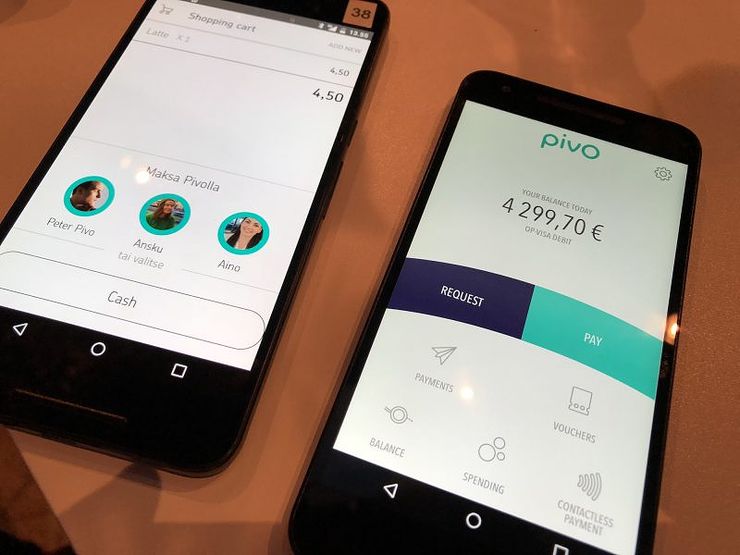 OP:n mobiilikassa voi keskustella asiakkaan älypuhelimen kanssa myös ultraäänellä.