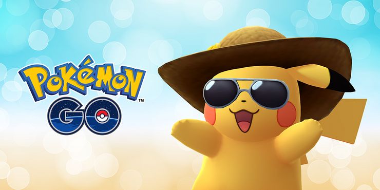 Kuvan mukaisesti pukeutunut Pikachu on napattavissa koko heinäkuun ajan.