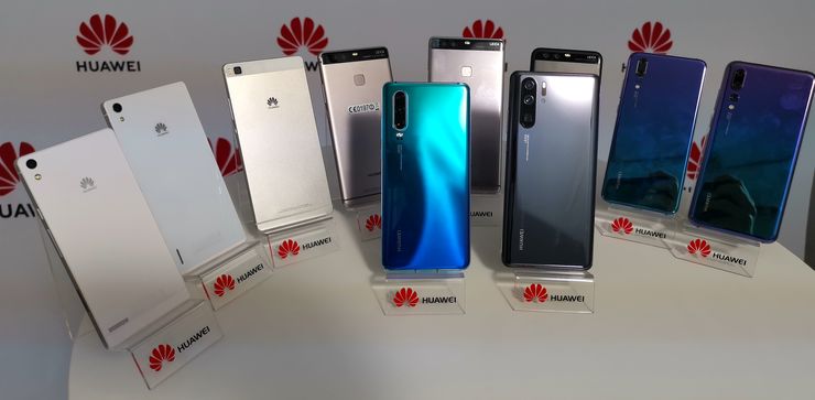 P30 ja P30 Pro jatkavat Huawein P-sarjaa.