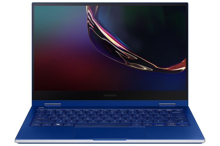 Galaxy Book Flex läppäritilassa.
