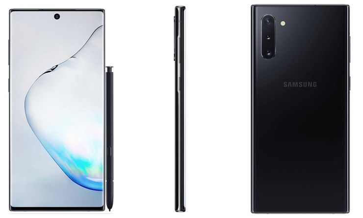 Samsung Galaxy Note10. Kuva: Ishan Agarwal.