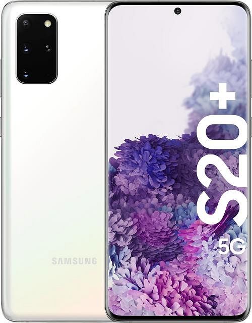 Samsung Galaxy S20+ 5G, Cloud White.