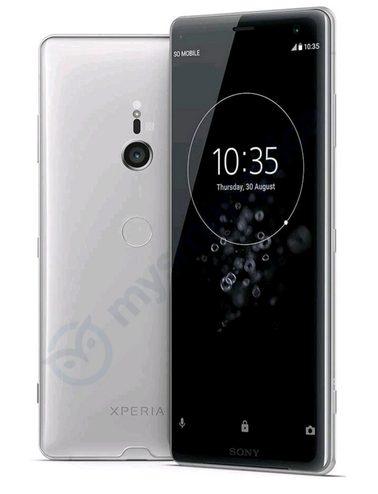 Sony Xperia XZ3 MySmartPricen vuotamassa kuvassa.