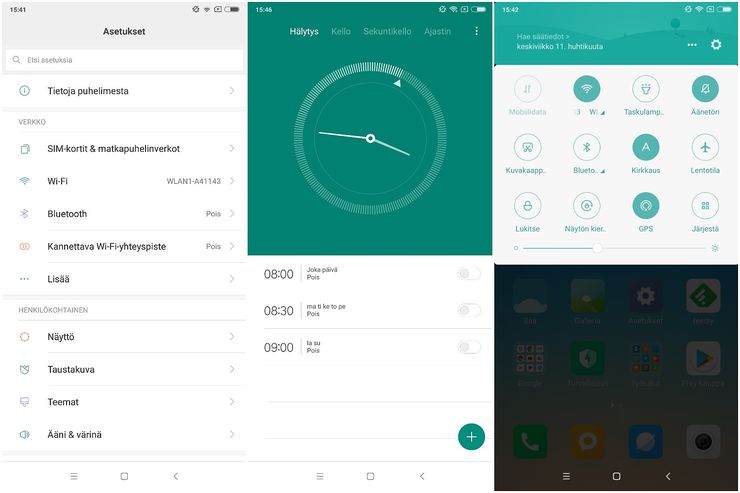 MIUI 9.5 -käyttöliittymä on nyt suomen kielellä.
