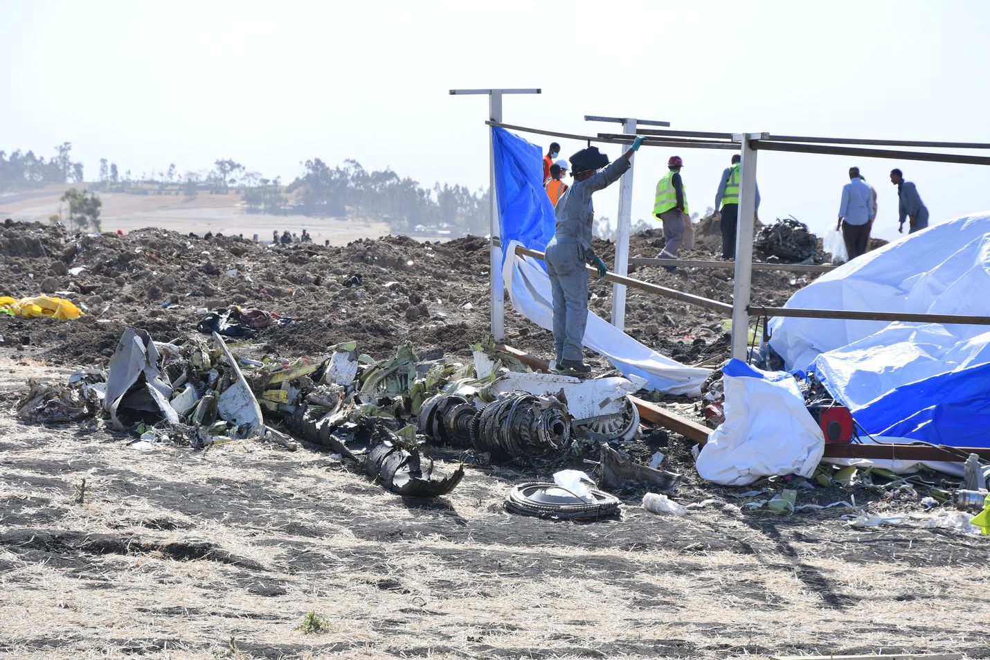 Ethiopian Airlinesin lentoturma sattui sunnuntaina Etiopiassa pian lentoonlähdön jälkeen.