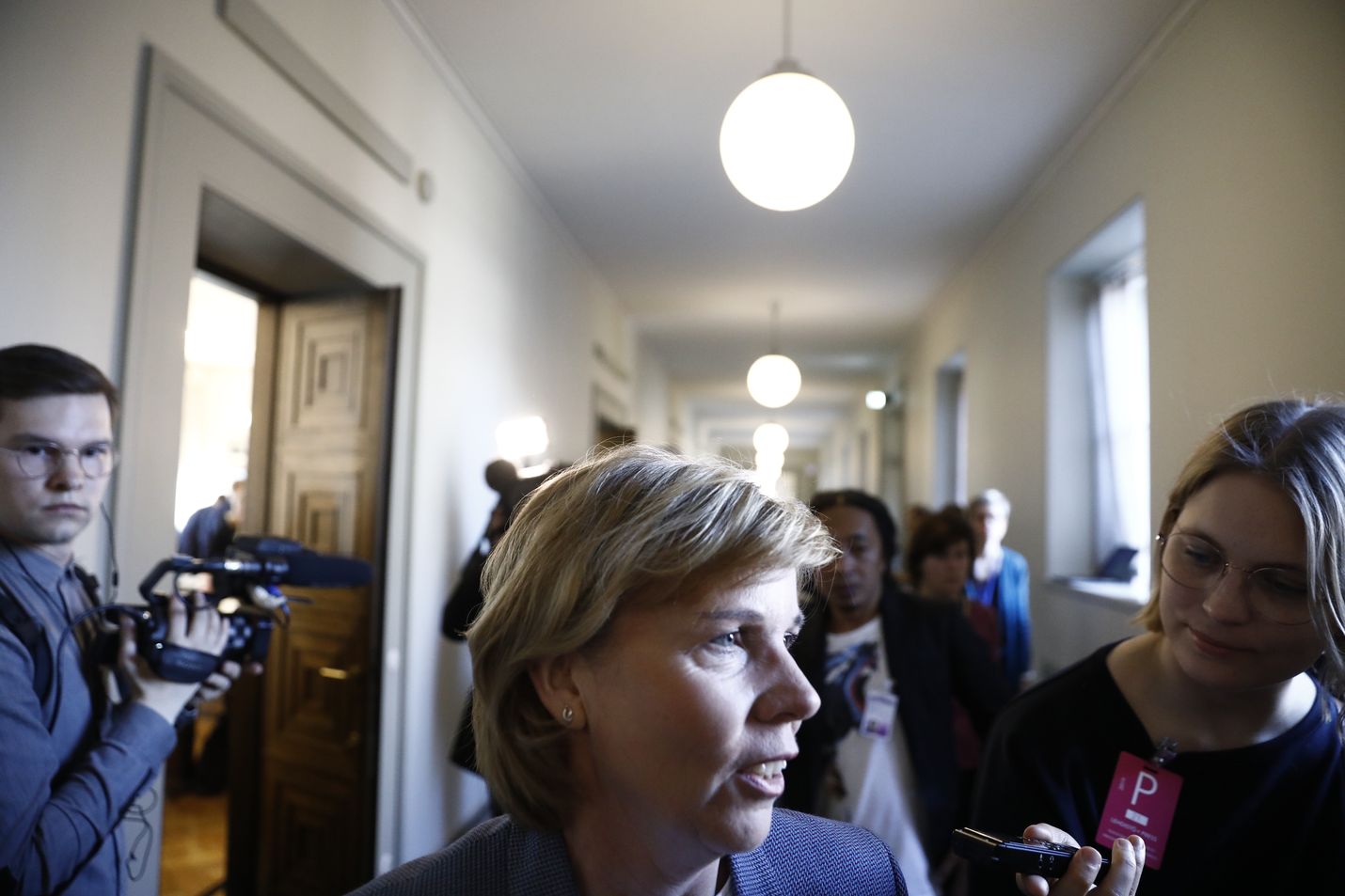 Rkp:n puheenjohtaja Anna-Maja Henriksson kertoi keskustelleensa Antti Rinteen kanssa pääsiäisen aikana.
