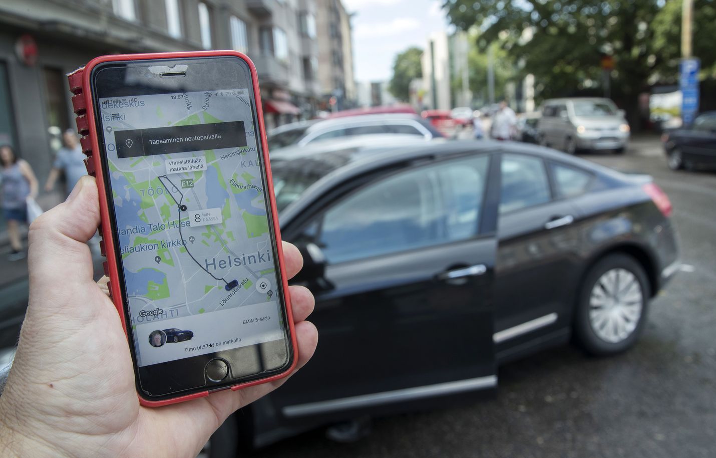Uber-taksit aloittivat viime heinäkuussa liikennöinnin vuoden tauon jälkeen Suomessa. Tällä hetkellä toimintaa on vain pääkaupunkiseudulla.